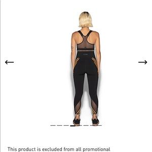 Mesh back IVY PARK - Drip 2 Black pack sports bra